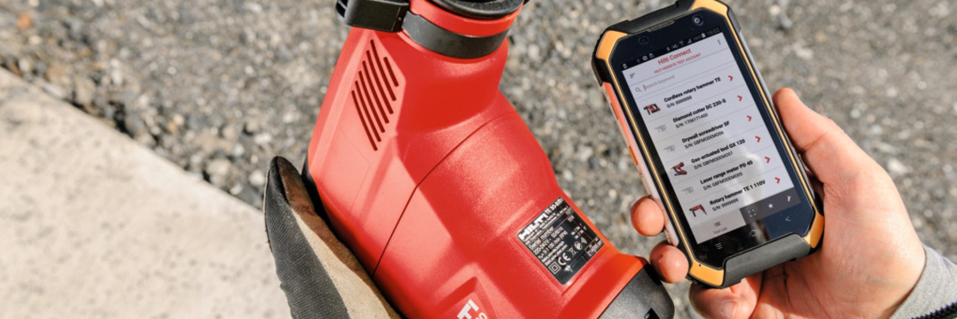 Hilti Connect App