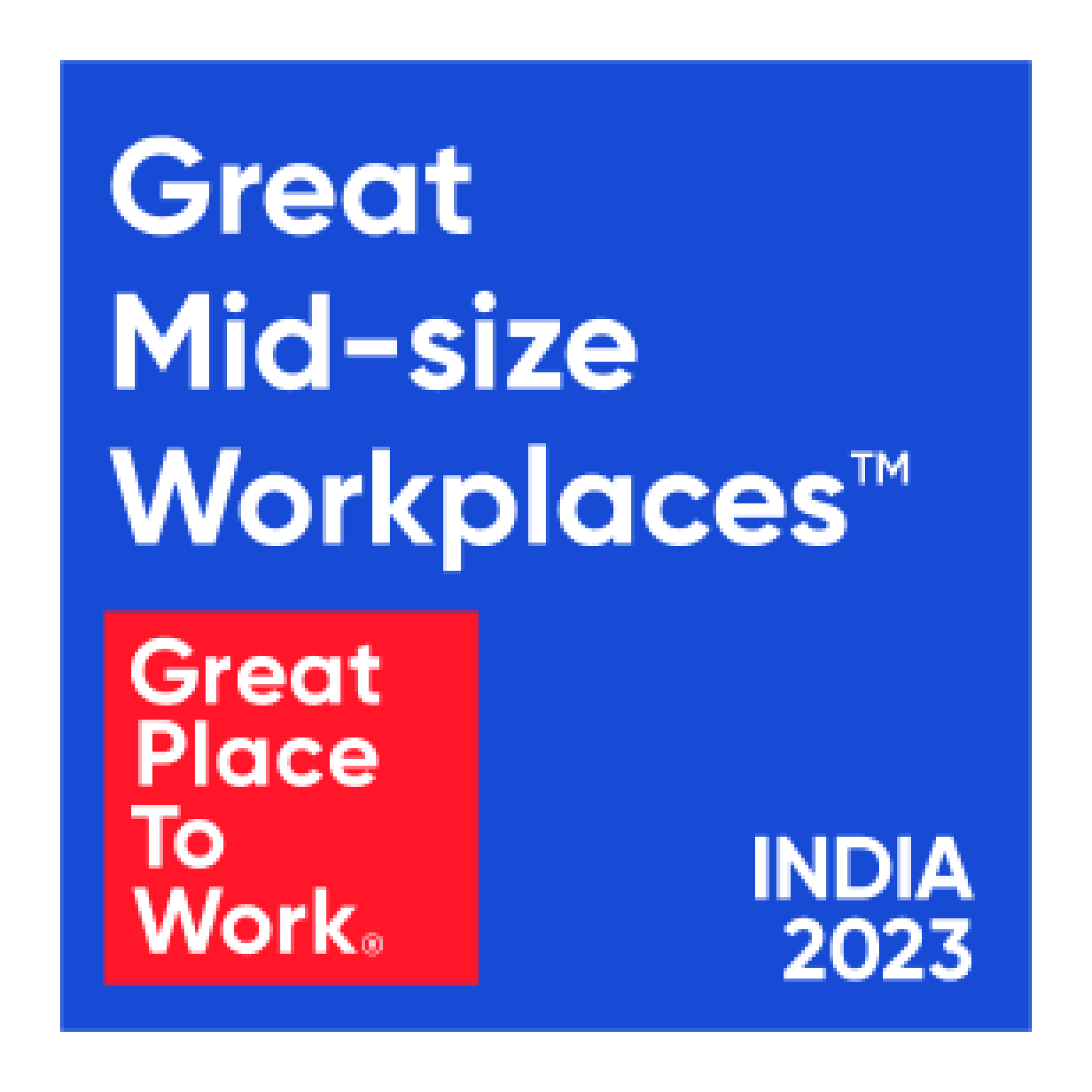 Hilti India Private Limited has been ranked the 16th Best Workplace in India