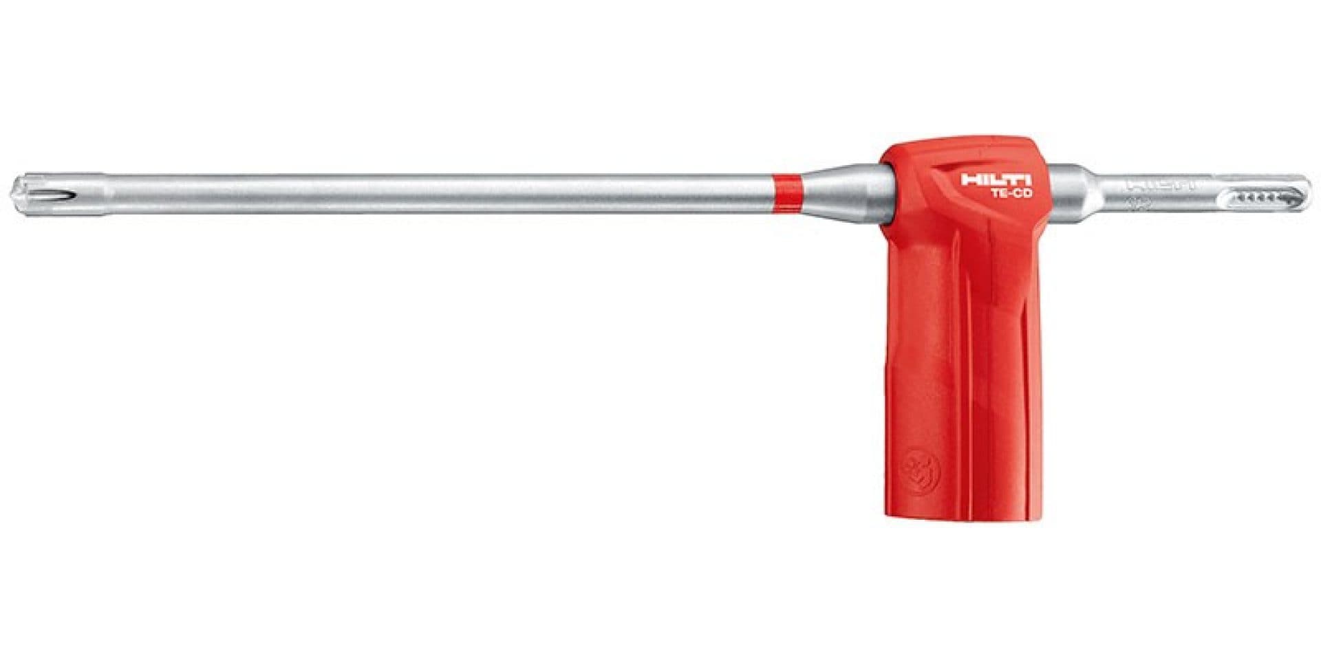 TE-CD drill bit as part of the Hilti SafeSet systems, for drilling in reinforced concrete