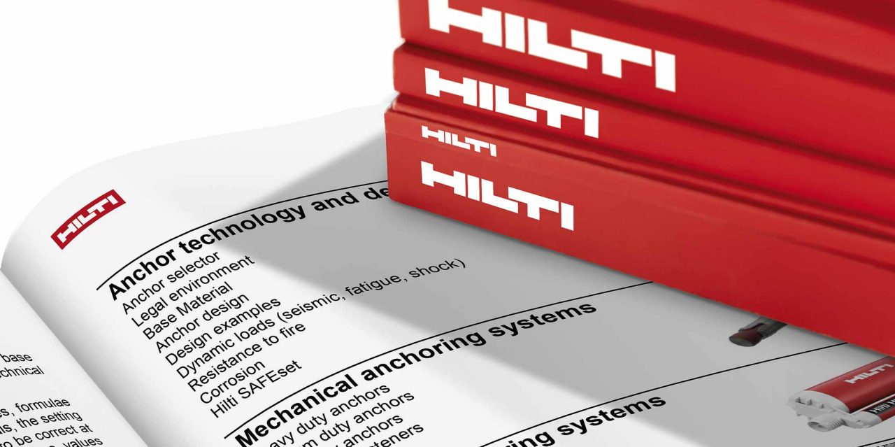 Hilti technical literature anchors