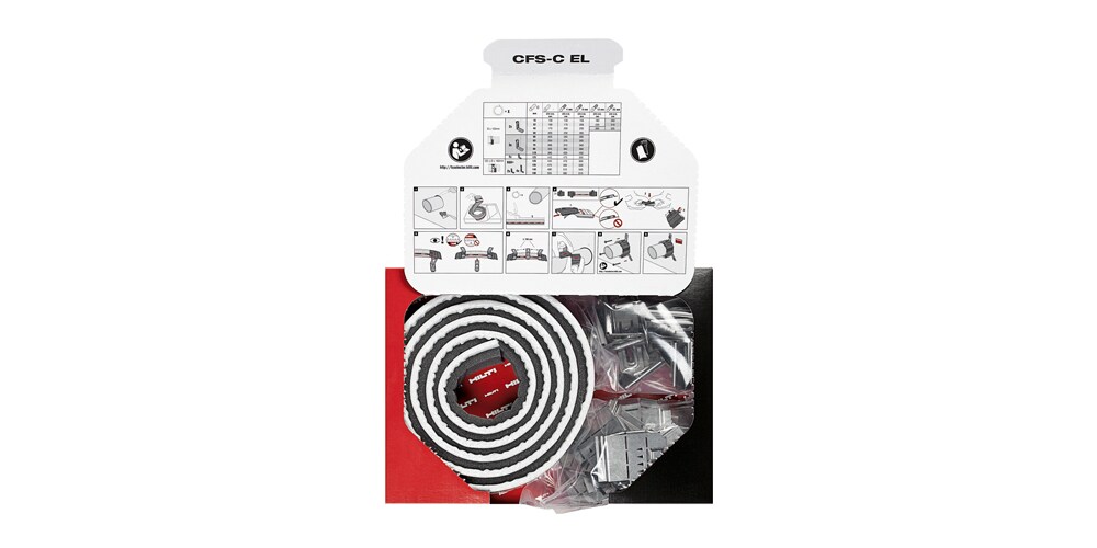 Image of a CFS-C EL Firestop collar endless