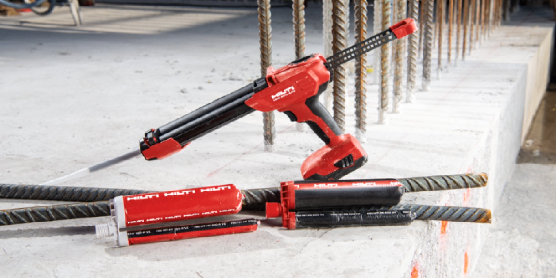 Rebaring with Hilti