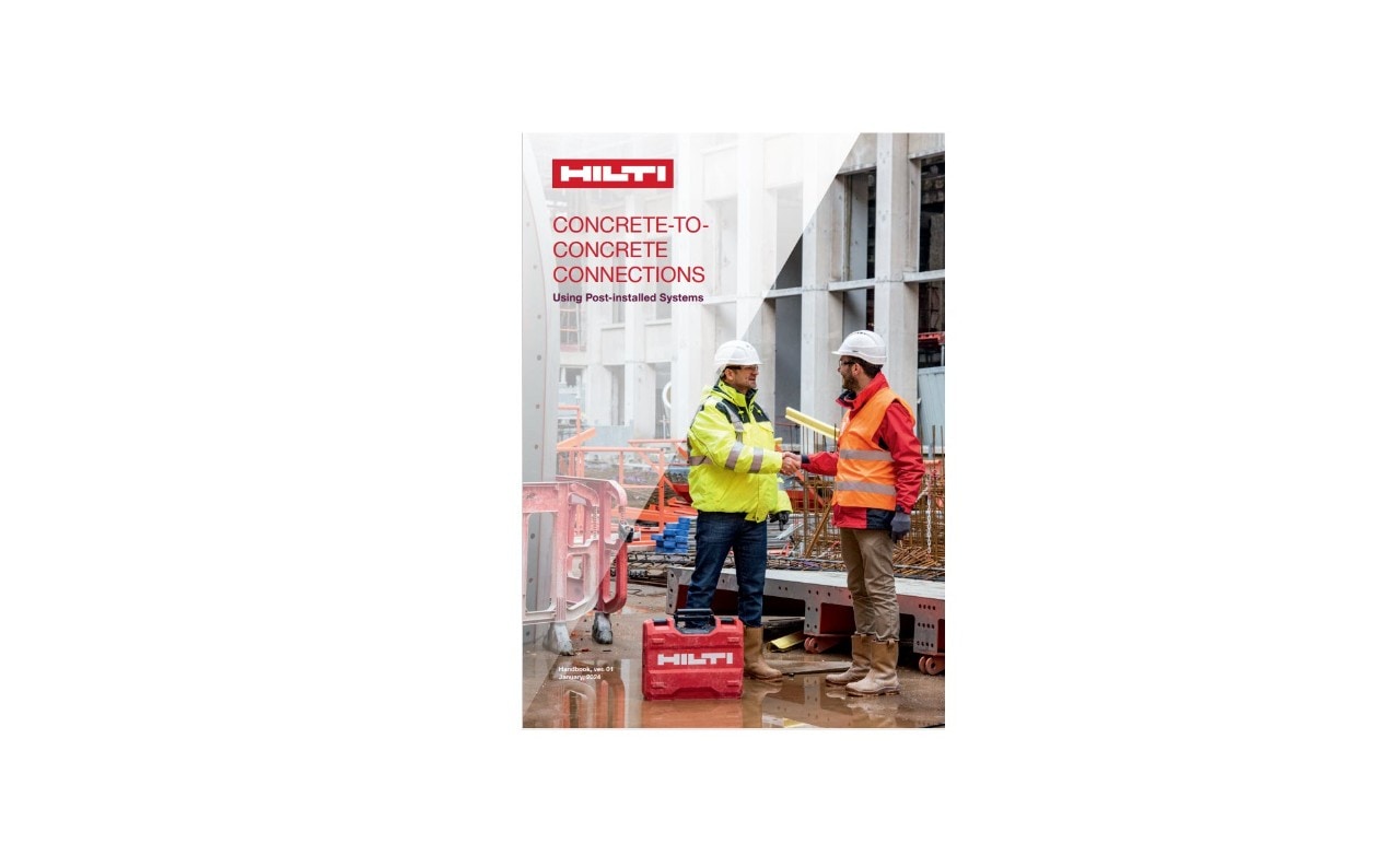 Hilti post-installed rebar guide