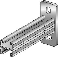 MQK-21 D-R bracket Stainless steel (A4) C-Channel double-bracket for medium-duty applications