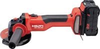 AG 4S-22 Cordless angle grinder (100 mm) Cordless brushless angle grinder with adjustable speed for everyday cutting and grinding with discs up to 100 mm (Nuron battery platform)