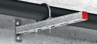 MP-UB u-bolt (metric) Galvanised u-bolt for universal piping applications Applications 1