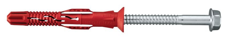 HRD-UGS Plastic screw anchor High-performance plastic anchor for concrete and masonry with screw (carbon steel, hex head)