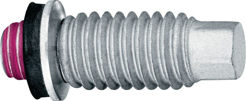 S-BT-GF threaded stud Threaded screw-in stud (carbon steel, Metric thread) for grating fastenings on steel in mildly corrosive environments
