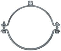 MP-MS Sprinkler pipe clamp Galvanised sprinkler pipe clamp with VdS, FM and UL approvals for fire sprinkler applications