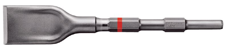 TE-HX17 SC Scaling chisels Self-sharpening Hex 17 scaling chisels for scraping away weld spatter, formwork seepage and other residues