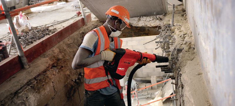 TE DRS-Y Dust removal system Dust removal system for concrete drilling and chiselling with Hilti SDS Max (TE-Y) rotary hammers Applications 1
