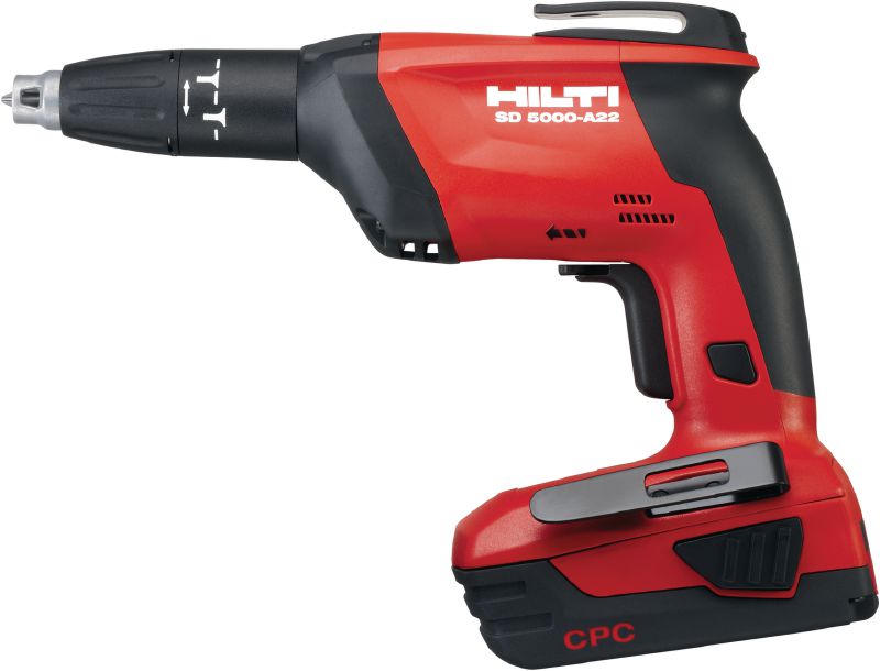 SD 5000-A22 Cordless drywall screwdriver Cordless 22V drywall screwdriver with 5000 rpm for plasterboard applications