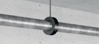 MRP-KF Quick-close refrigeration pipe clamp High-density refrigeration pipe clamp with quick closure for high productivity for heavy-duty in refrigeration applications Applications 1