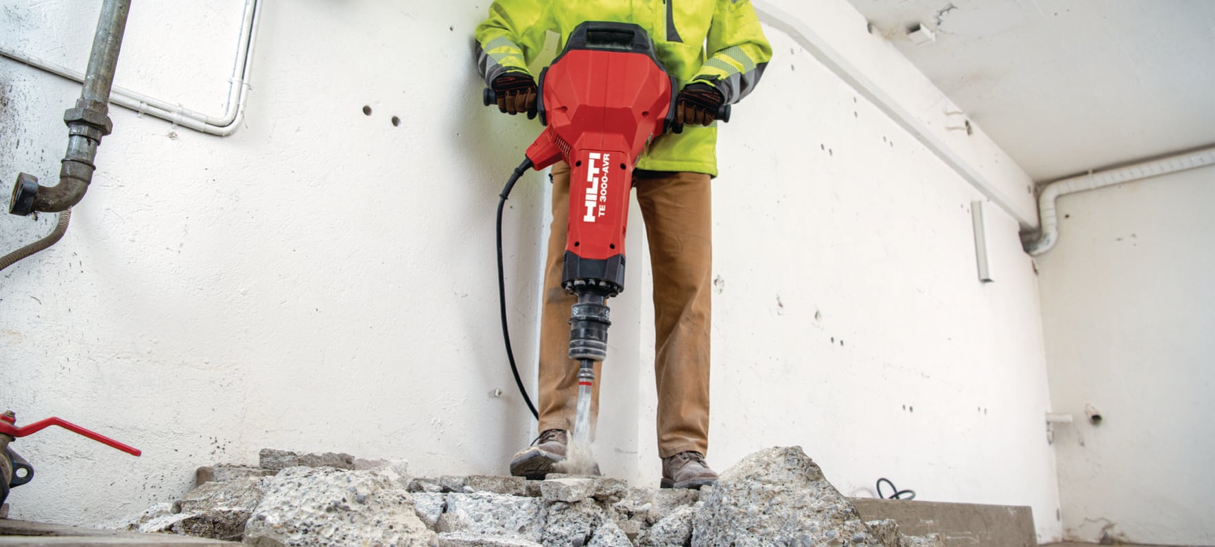 TE 3000 AVR Heavy duty electric jackhammer Demolition hammers and breakers Hilti India