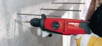 TE 2 Rotary hammer Compact dual-mode, pistol-grip SDS Plus (TE-C) rotary hammer – for hammer drilling and rotary-only drilling Applications 1
