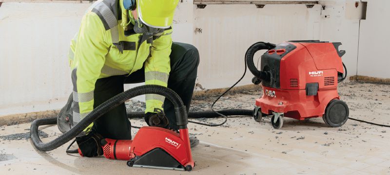 AG 230-27DB Angle grinder 2700W angle grinder with dead man’s switch, rotatable grip and brake, for discs up to 230 mm Applications 1