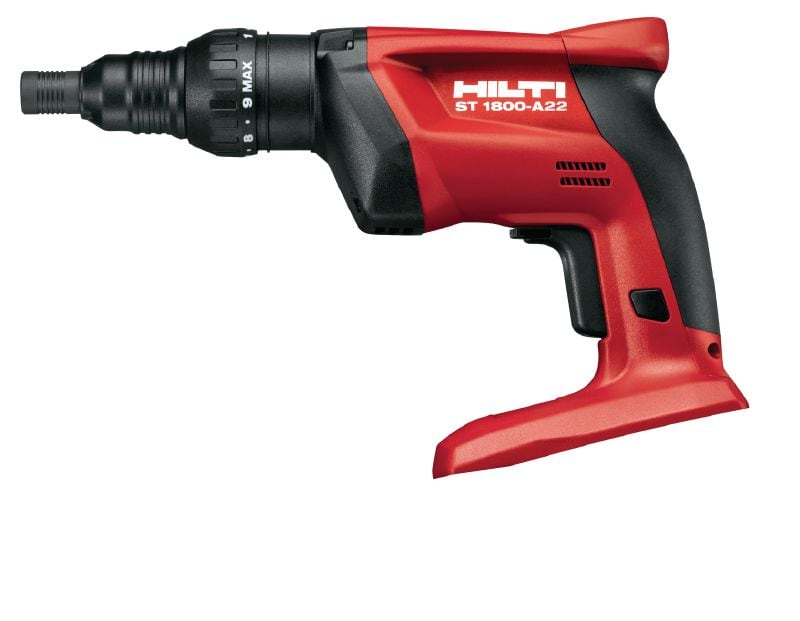 ST 1800-A22 Cordless screwdriver Cordless screwdriver with adjustable torque for steel and metal applications