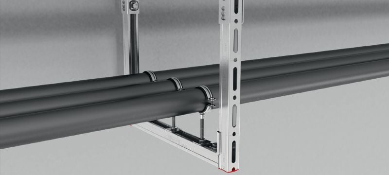 MQ-41 C-Channel profile Galvanised C-Channel profile for medium-duty applications Applications 1