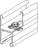 MQZ Galvanised channel tie to create double channels