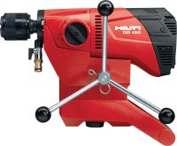 DD 120 Core drill Extremely compact, light and mobile diamond coring machine for rig-based concrete coring from 16-162 mm (5/8 – 6-3/8) in diameter