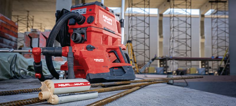 HIT-FP 700 R injectable cementitious adhesive anchor Injectable cementitious adhesive anchor for fire-resistant structural reinforcing bar connections Applications 1