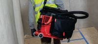 VC 20L-X L-Class dust extractor Powerful dust extractor for connection with power tools and jobsite clean ups (wet & dry), 15l tank Applications 5