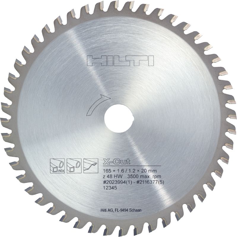 Saw blade for shop cutting stainless steel