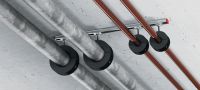 MRP-KF Quick-close refrigeration pipe clamp High-density refrigeration pipe clamp with quick closure for high productivity for heavy-duty in refrigeration applications Applications 3