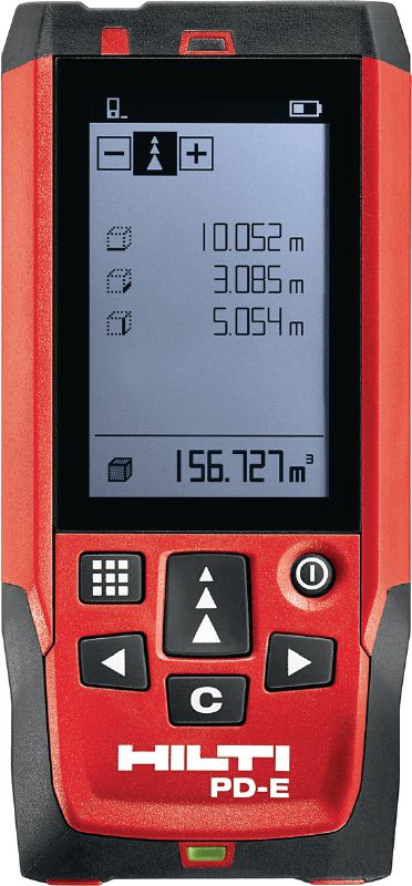 PD-E Laser meter Outdoor laser meter with integrated viewfinder for measurements up to 200 m / 650 ft