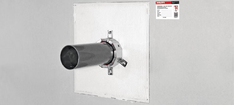 CP 670 firestop board coating Firestop coating system for mineral boards with a wide approval range for sealing medium to large openings Applications 1