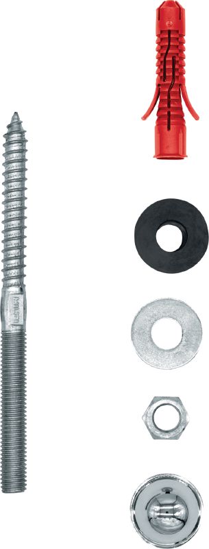 HSI Sanitary fixing Economical light-duty anchors for installing sanitary ware