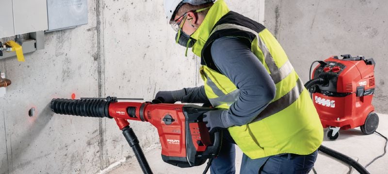 TE 70-ATC/AVR Rotary hammer Very powerful SDS Max (TE-Y) rotary hammer for heavy-duty drilling and chiselling in concrete Applications 1