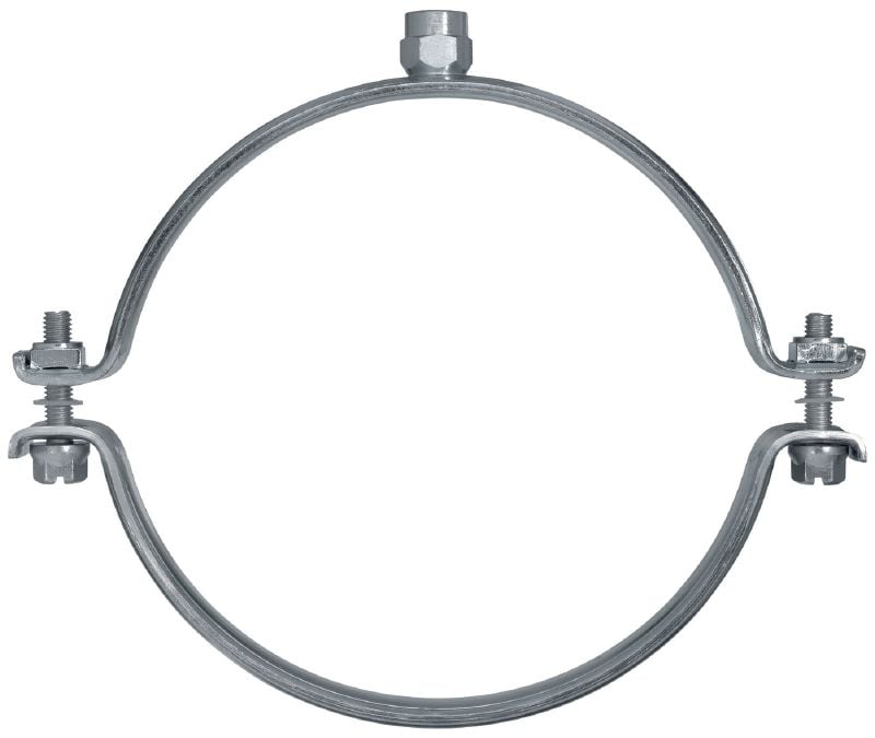 MP-MS Sprinkler pipe clamp Galvanised sprinkler pipe clamp with VdS, FM and UL approvals for fire sprinkler applications