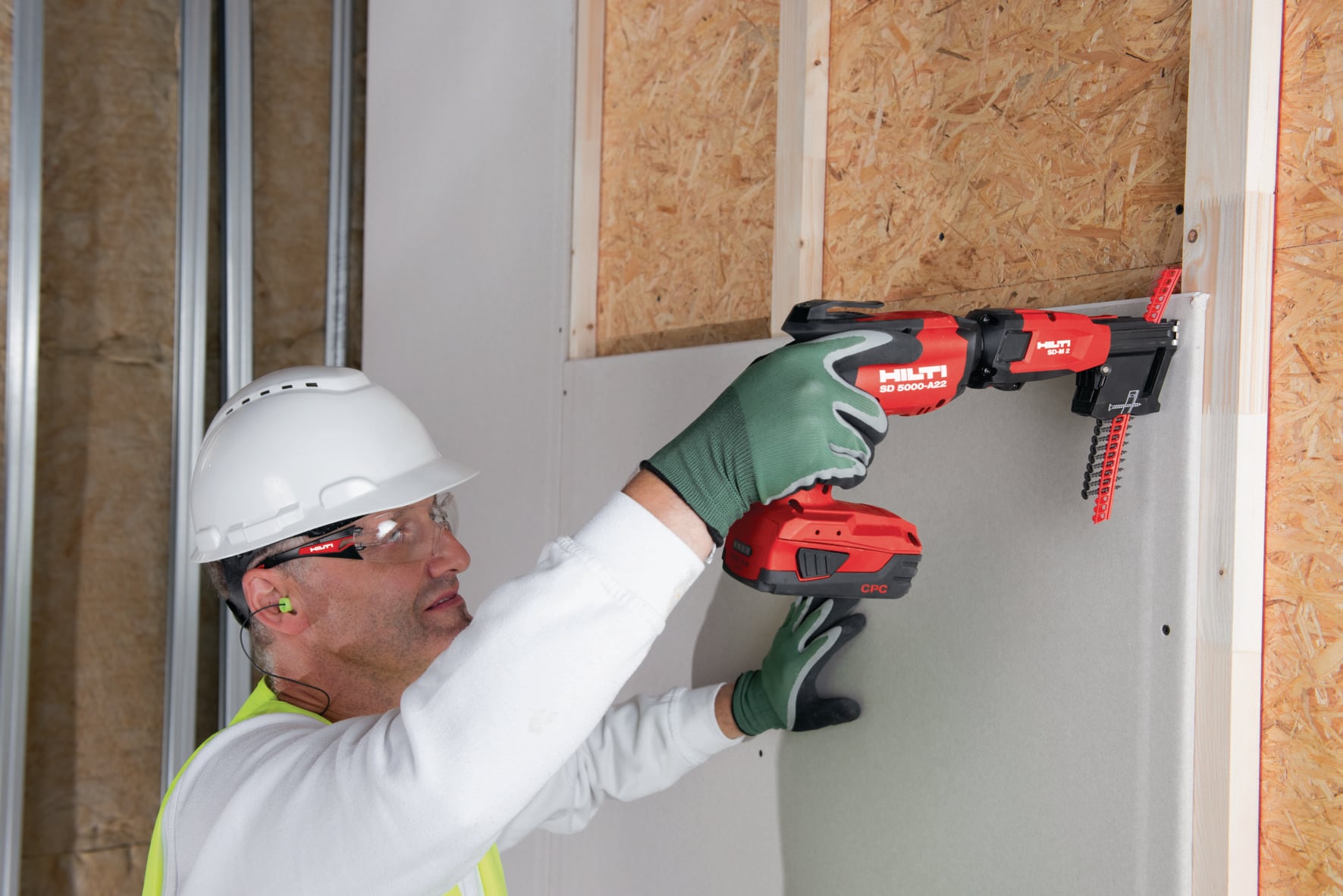 Hilti cordless 2025 drywall screw gun