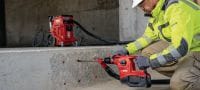 TE 30-22 Cordless rotary hammer Powerful cordless SDS Plus (TE-C) rotary hammer with Active Vibration Reduction and Active Torque Control for concrete drilling and chiselling (Nuron battery platform) Applications 1