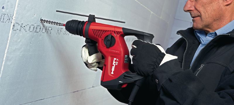 TE 7 Rotary hammer Compact and light-weight D-grip SDS Plus (TE-C) rotary hammer Applications 1