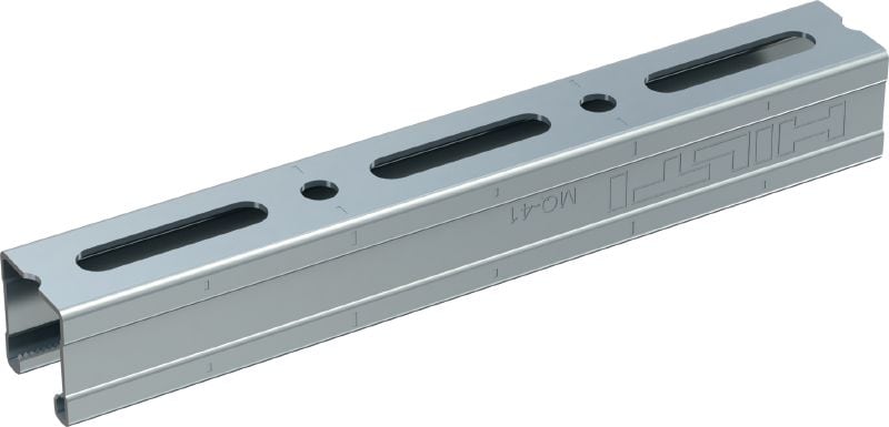 MQ-41 C-Channel profile Galvanised C-Channel profile for medium-duty applications