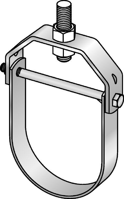 SDC Clevis hanger Standard galvanised clevis hanger for various piping applications