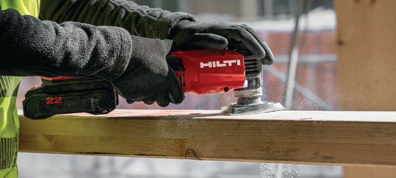 Cordless oscillating multitool SMT 6-22 Powerful cordless multitool with a StarlockMax interface, AVR and an oscillating angle of 4° Applications 1