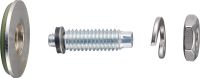 Electrical Connector S-BT-ER HC HL Threaded screw-in stud (stainless steel, metric thread) for electrical connections on steel in highly corrosive environments – recommended maximal cross-section of connected cable: 120 mm² / AWG 4.0